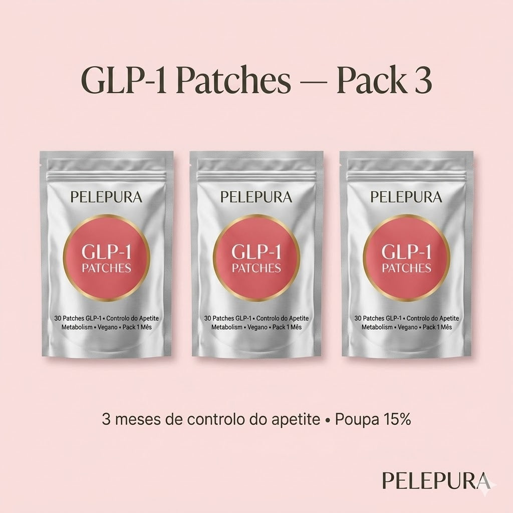 GLP-1 Patches — Pack 3 Meses