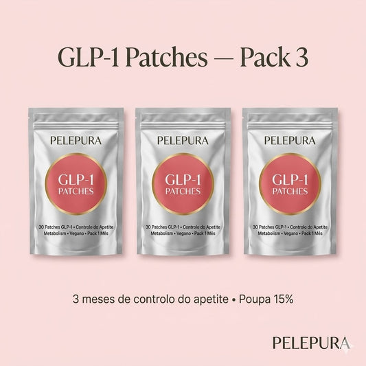 GLP-1 Patches — Pack 3 Meses
